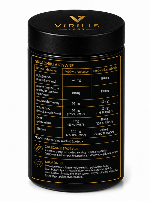 VIRILIS LABS Beauty Premium 60 kapsułek