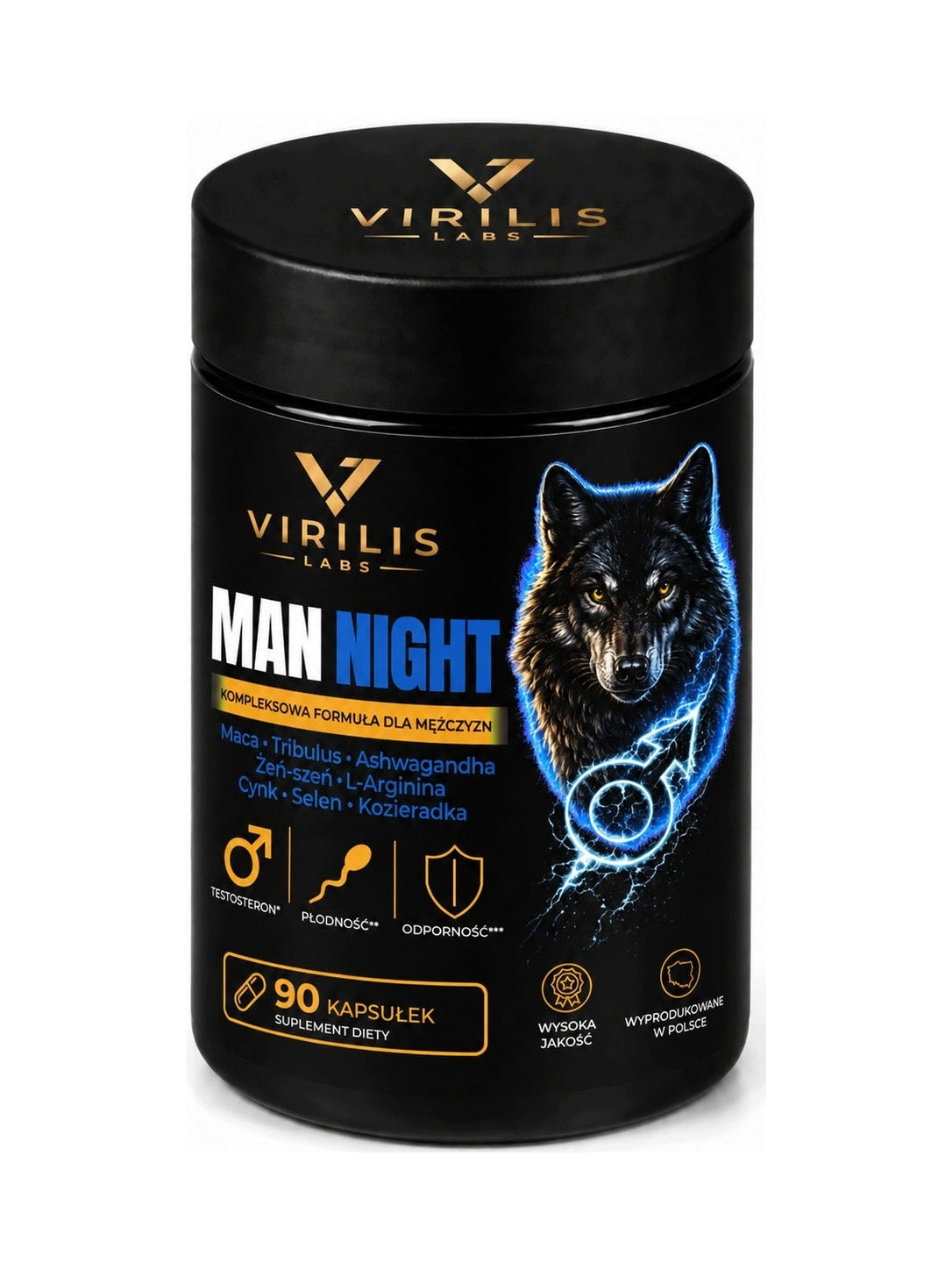 VIRILIS LABS Man Night – 90 kapsułek