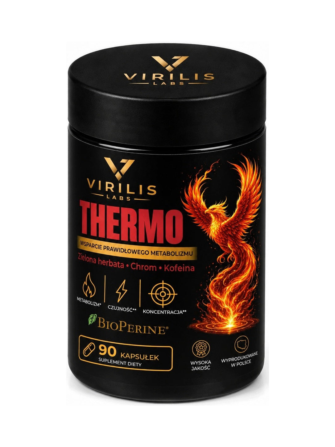 VIRILIS LABS Thermo – 90 kapsułek – składnik zestawu