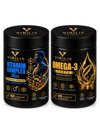 VIRILIS LABS Dla niego Duo – Men + Omega 3 Forte 90 – oba produkty w zestawie