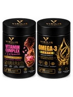 VIRILIS LABS Dla niej Duo – Women + Omega 3 Forte 90 – oba produkty w zestawie