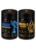 VIRILIS LABS Focus – Brain 90 + Omega 3 Forte 90 – oba produkty w zestawie