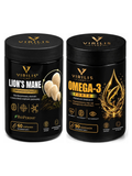 VIRILIS LABS Lion’s Mane + Omega 3 Forte 90 – zestaw – oba produkty w zestawie